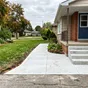 Concrete walkway and steps, Southern Ontario