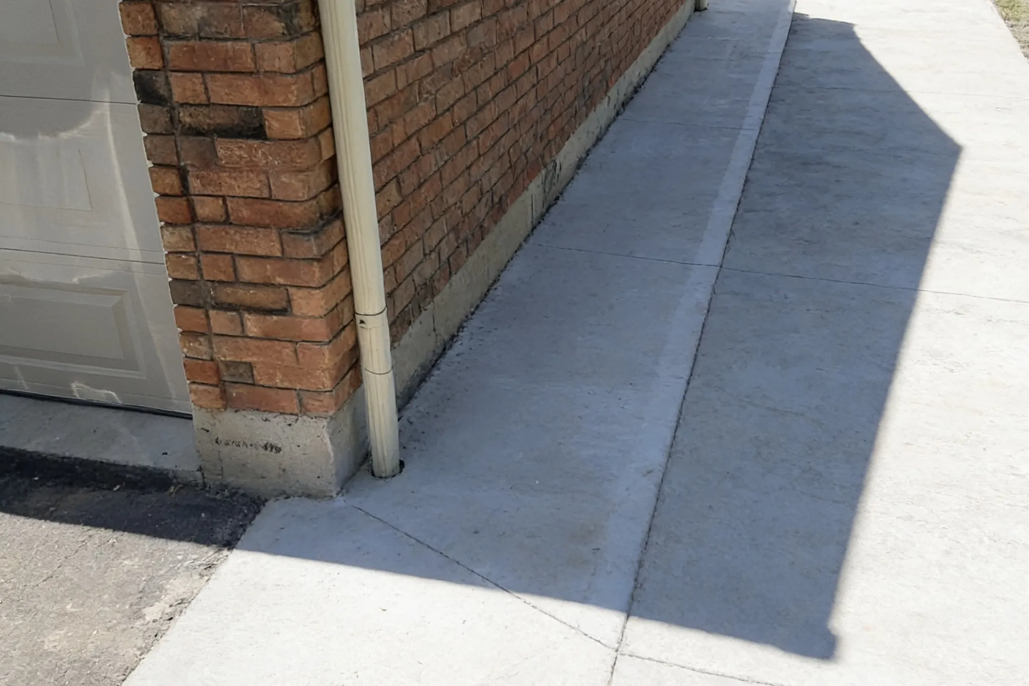 A concrete patio, Southern Ontario